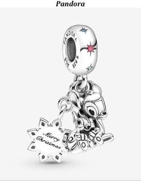Authentic Pandora Disney Bambi & Thumper Dangle Charm